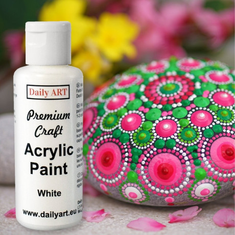 Akrylové prémiové barvy sada 12x50 ml pastelové odstíny Daily ART