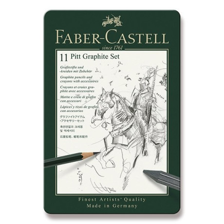 Faber Castell Pitt Graphite set 11ks v plechové krabičce