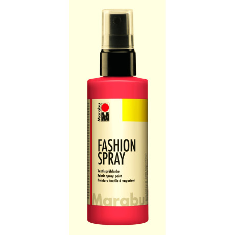 Fashion sprej na světlý textil plameňákový 100 ml Marabu