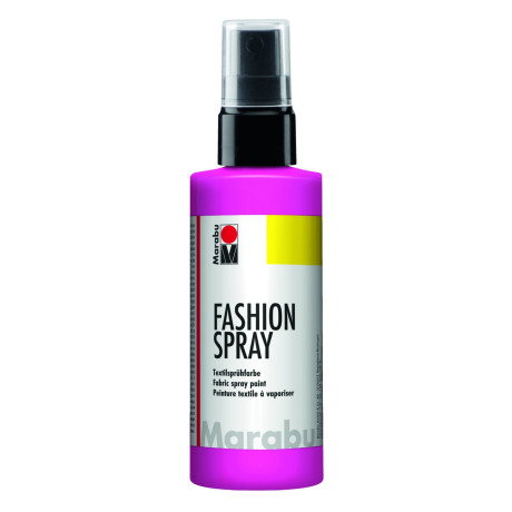 Fashion sprej na světlý textil růžový 100 ml Marabu