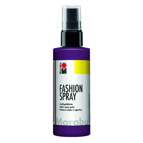 Fashion sprej na světlý textil lilkový 100 ml Marabu