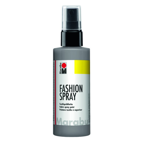 Fashion sprej na světlý textil šedý 100 ml Marabu