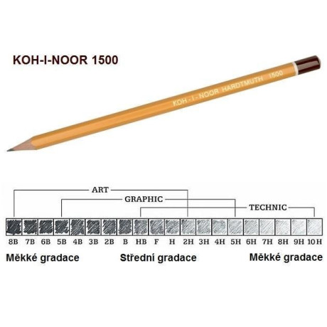 Sada technických tužek KOH-I-NOOR 12 ks