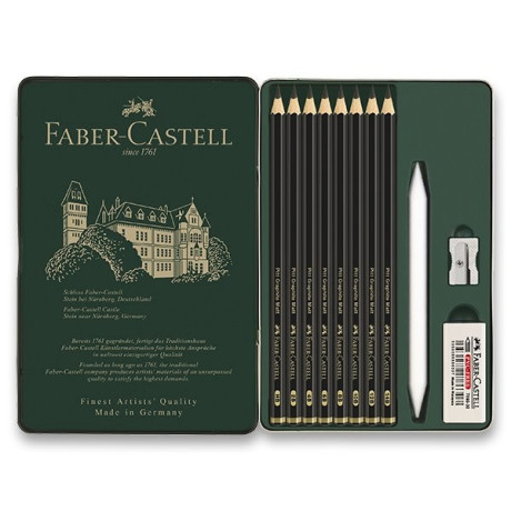 Faber Castell Pitt graphite matt Sada matných tužek 11ks 