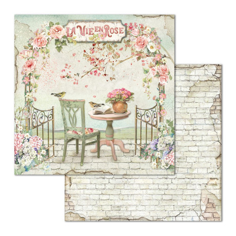 Sada papírů na scrapbooking House of Roses Stamperia