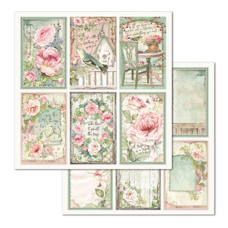 Sada papírů na scrapbooking House of Roses Stamperia