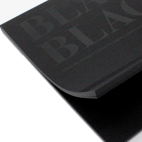 Blok A4 černý 300g/m³ 20 listů Black Black Fabriano