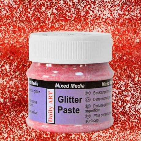 Glitrová pasta cervena 50 ml Daily ART