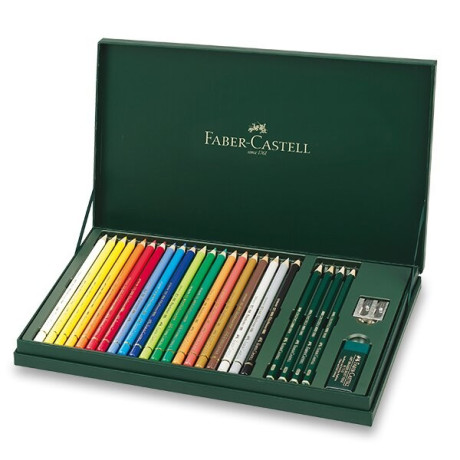 Faber Castell Pastelky Polychromos sada dárková pastelky a tužky