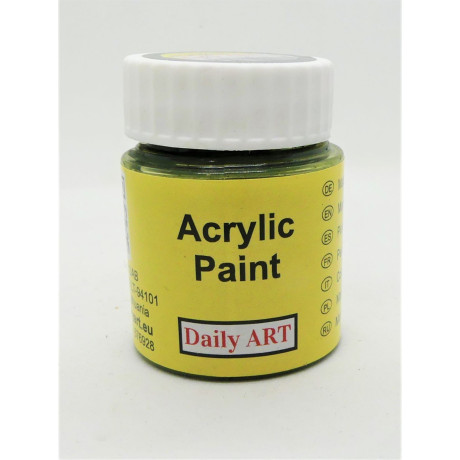 Akrylová barva 25 ml dark green Daily ART