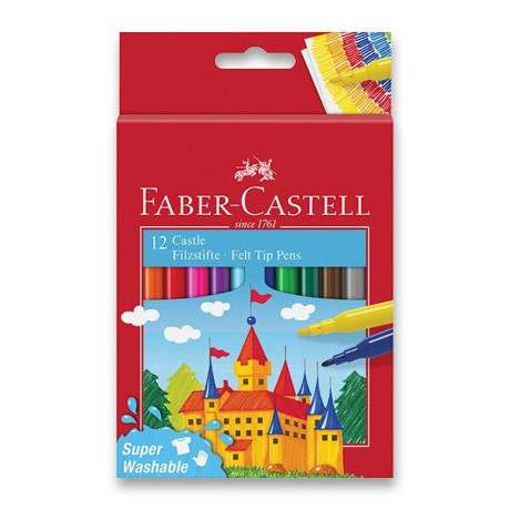 Fixy sada 12 kusů Faber Castell