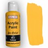 Akrylová umělecká barva Žlutá střední 100 ml Daily ART