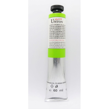 UMTON 60 ml Kadmio chromitá zeleň skvělá olejová mistrovská barva