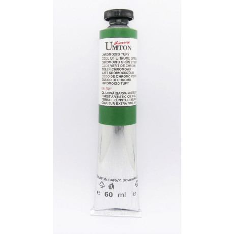 UMTON 60 ml Chromoxid tupý olejová mistrovská barva