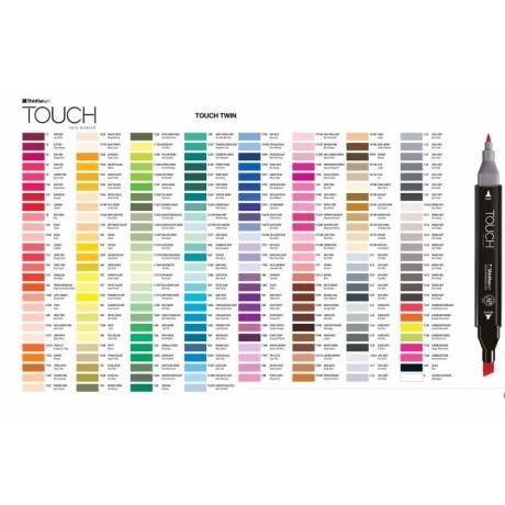 Touch Twin Marker 120 Black ShinHan