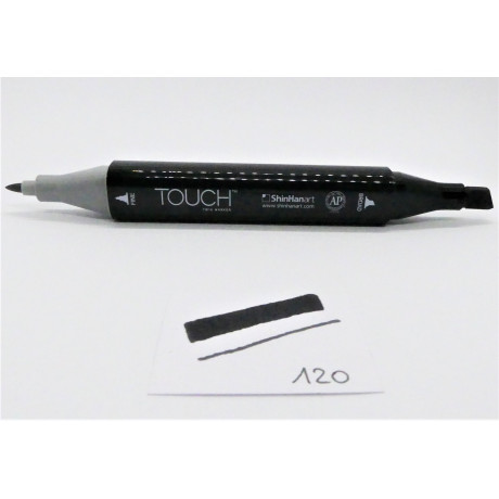 Touch Twin Marker 120 Black ShinHan