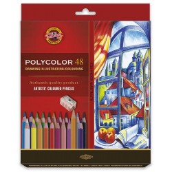 Pastelky Polycolor 48ks sada v papírové krabičce KOH-I-NOOR