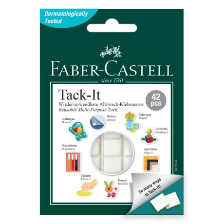 Lepící kostky žvýkačky 42 kusů Faber Castell