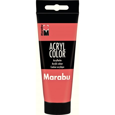 Akrylová barva rumělková 100 ml Marabu