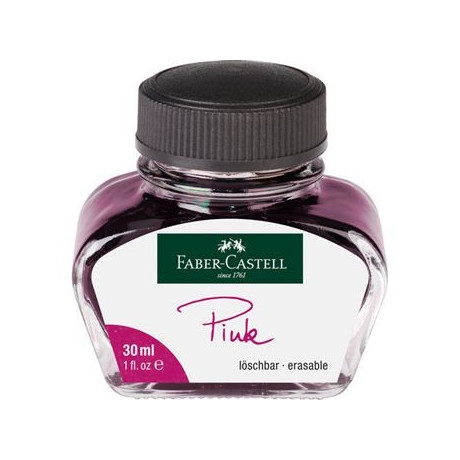 Inkoust do plnicích per růžový 30 ml Faber Castell