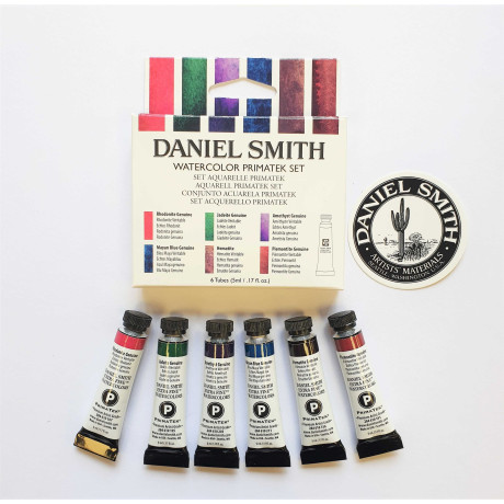 Daniel Smith akvarelové barvy 6x5ml Primatek set