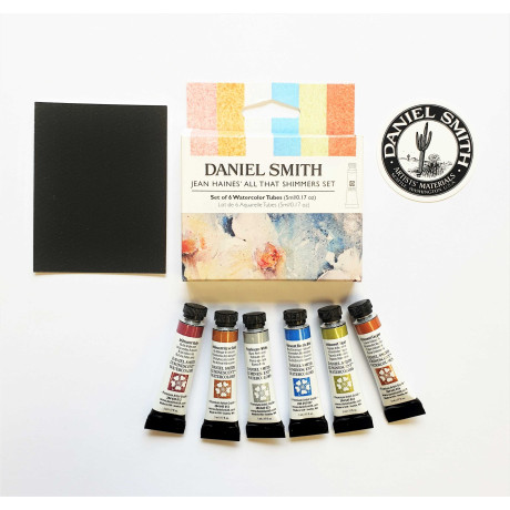 Daniel Smith akvarelové barvy 6x5ml Jean Haines All that shimmers set