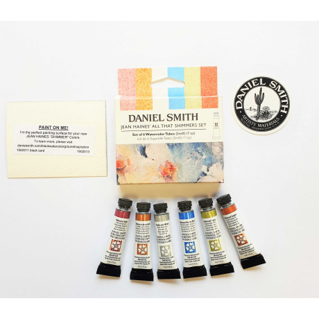 Daniel Smith akvarelové barvy 6x5ml Jean Haines All that shimmers set