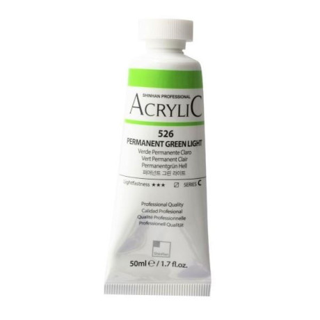 Akrylová barva Permanent Green Light 526 ShinHan 50ml