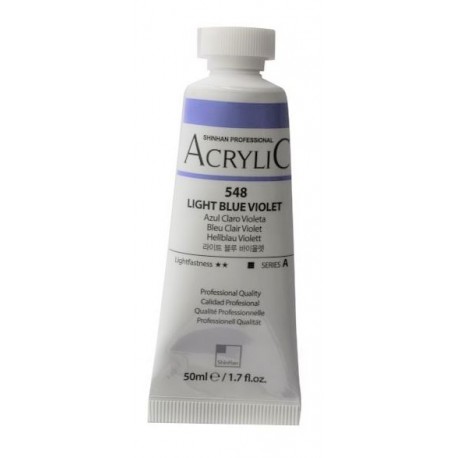 Akrylová barva Light Blue Violet 548 ShinHan 50ml