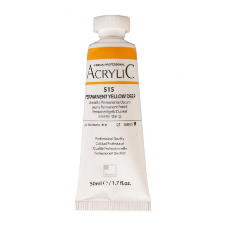 Akrylová barva Permanent Yellow Deep 515 ShinHan 50ml