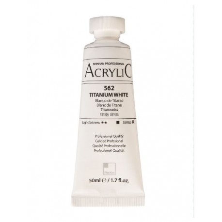 Akrylová barva Titanium white 562 ShinHan 50ml