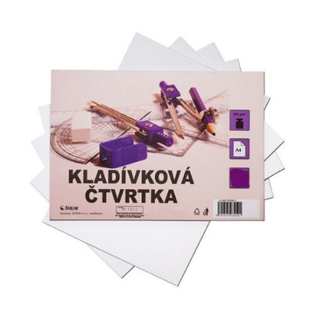 Čtvrtka kladívková A4 10 listů 250g/m²