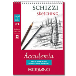 Skicák A5 120g/m² 50 listů Accademia Fabriano