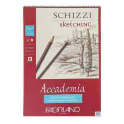 Skicák A2 120g/m² 50 listů Accademia Fabriano