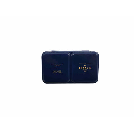 Akvarelové barvy Charvin Paris Extra Fine 12x1,5 ml navy blue box