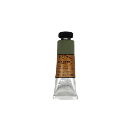 Olejová barva 139 Green Earth Charvin Paris Extra Fine 20 ml