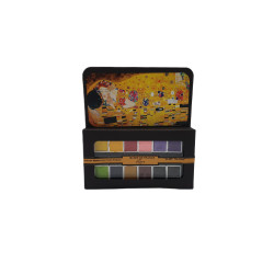 Akvarelové barvy Charvin Paris Extra Fine 12x1,5 ml sada Klimt The Kiss