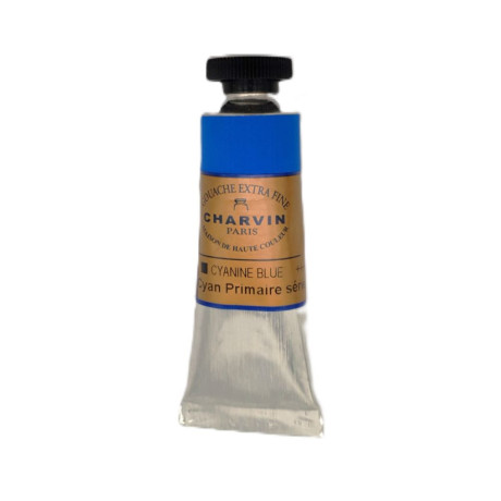 Kvašová barva 187 Cyanine Blue 20 ml Charvin Paris Extra Fine