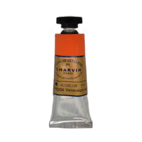 Kvašová barva 101 Vermilion 20 ml Charvin Paris Extra Fine