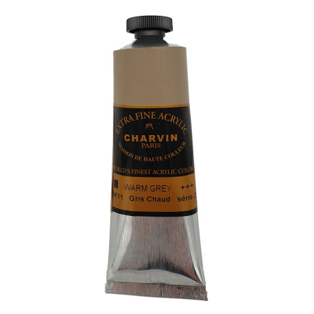 Akrylová barva 008 Warm Grey Charvin Paris Extra Fine 60 ml