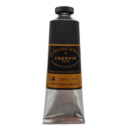 Akrylová barva 865 Sepia Charvin Paris Extra Fine 60 ml