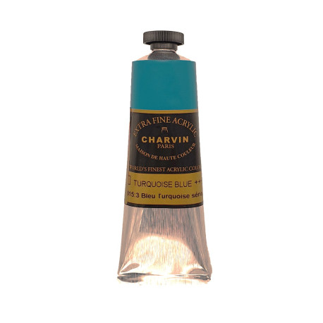 Akrylová barva 650 Turquoise Blue Charvin Paris Extra Fine 60 ml