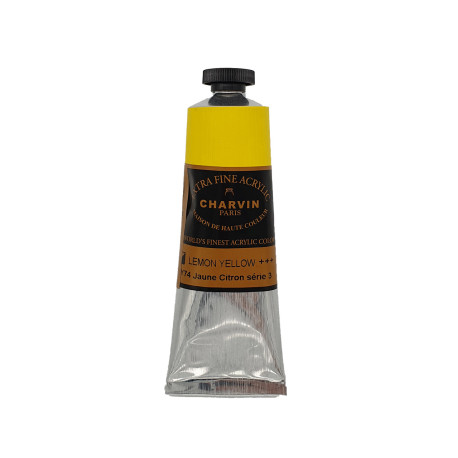 Akrylová barva 353 Lemon Yellow Charvin Paris Extra Fine 60 ml