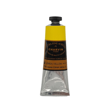 Akrylová barva 353 Lemon Yellow Charvin Paris Extra Fine 60 ml