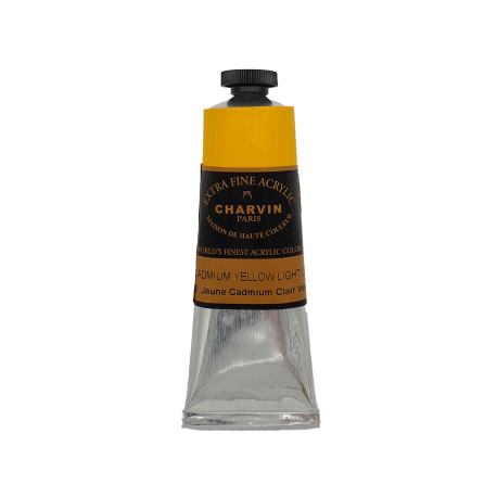 Akrylová barva 025 Cadmium Yellow Light GEN Charvin Paris Extra Fine 60 ml