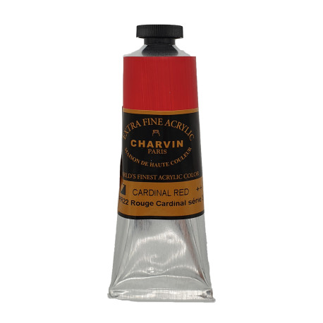 Akrylová barva 452 Cardinal Red Charvin Paris Extra Fine 60 ml