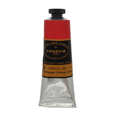 Akrylová barva 452 Cardinal Red Charvin Paris Extra Fine 60 ml