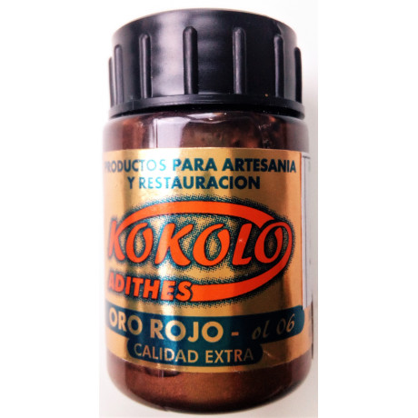 Tekuté zlato, odstín 06, Červené zlato, Oro rojo, 40ml