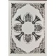 Šablona plasová, Mandala, rohový ornament, A5