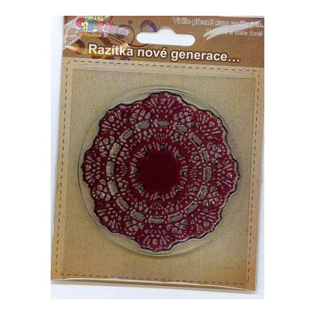 Gelové  razítko, Mandala